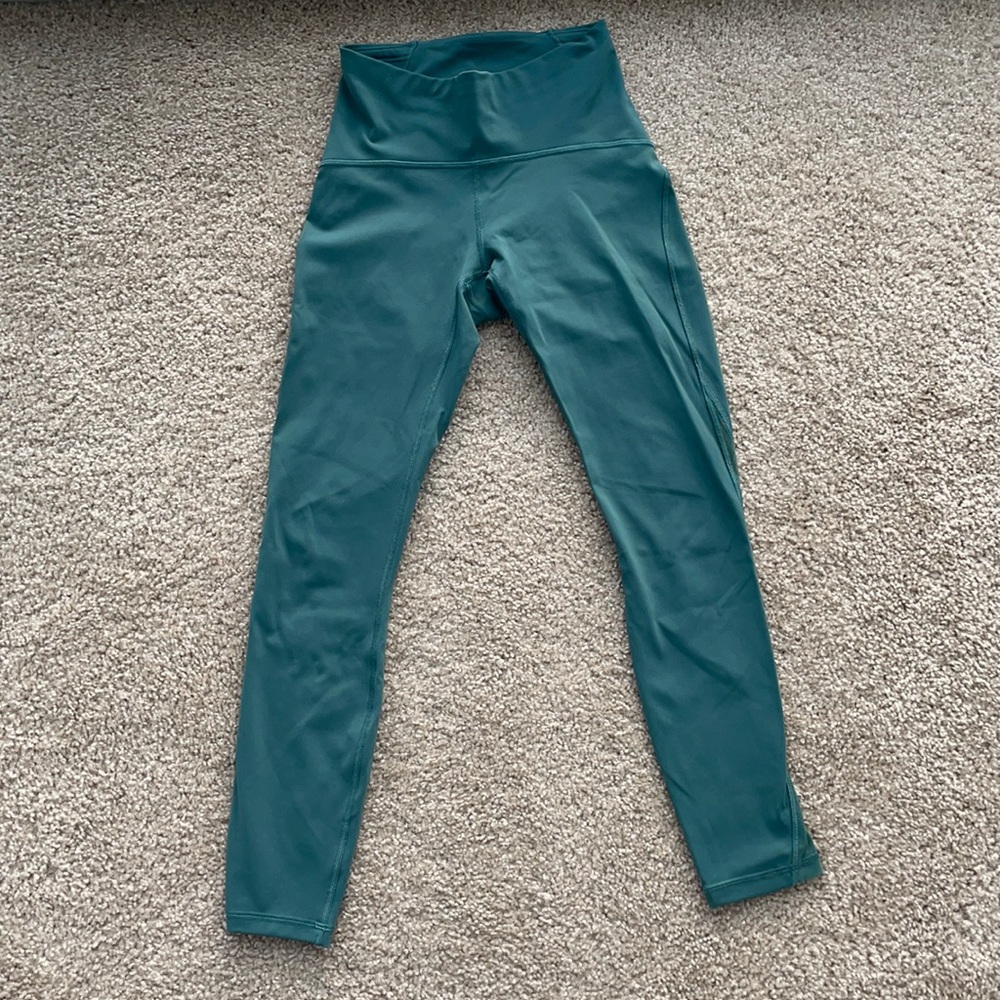 Lululemon Dark Green 7/8 Leggings